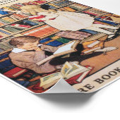 Poster voor advertenties in boekweken (Hoek)