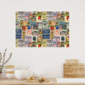 Poster voor  advertenties of voor ontkoppeling (Keuken)