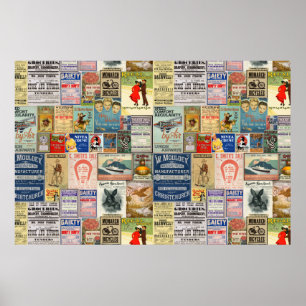 Poster voor advertenties of voor ontkoppeling