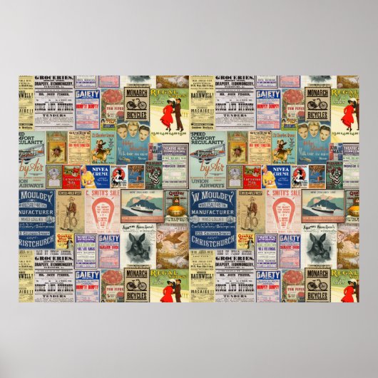 Poster voor  advertenties of voor ontkoppeling (Voorkant)