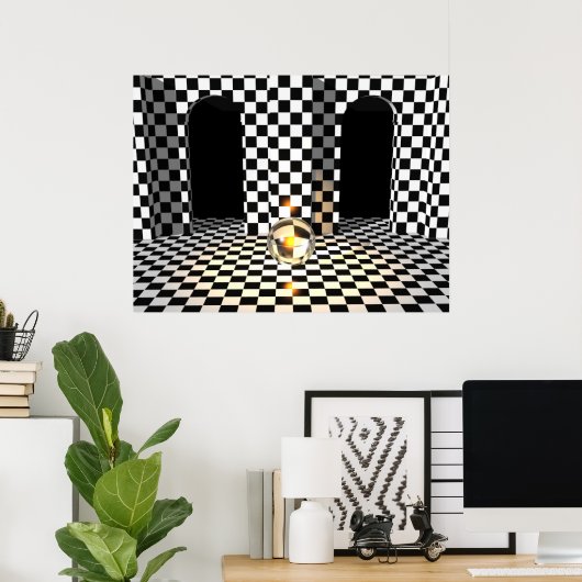 Poster voor afluisterbord (Thuiskantoor)