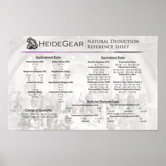 Poster voor aftrek (Voorkant)