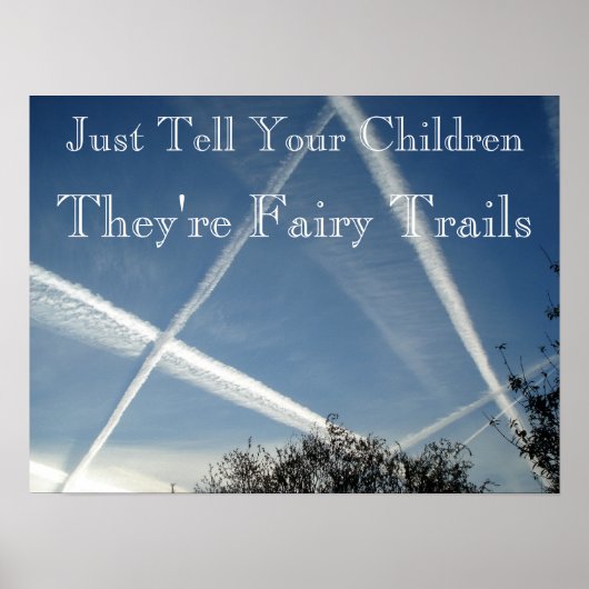 Poster voor airtrails (Voorkant)