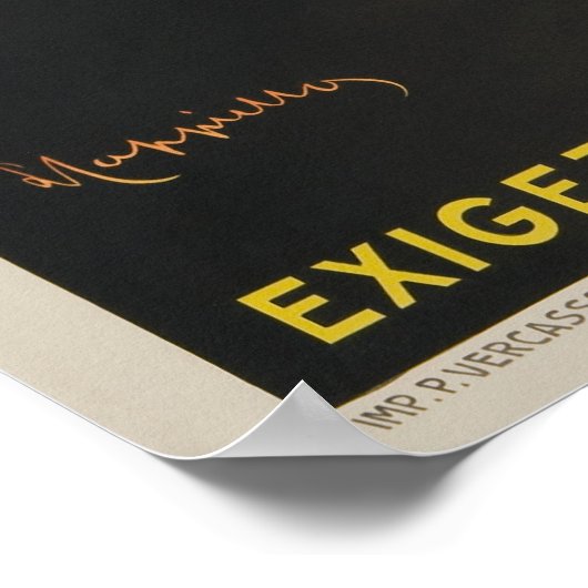  Poster voor alcoholreclame (Hoek)