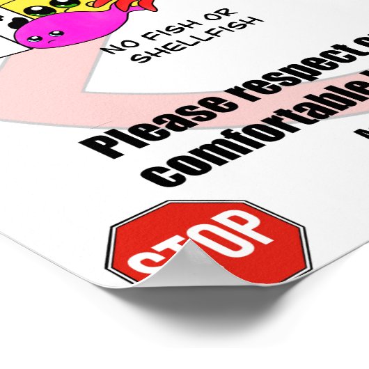 Poster voor allergie-Aware Classroom (Hoek)