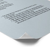 Poster voor allergie in ziekenhuizen (Hoek)