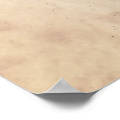 Poster voor Antiek fietspatroon afdrukken (Hoek)