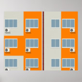 Poster voor appartementenbouw (Voorkant)
