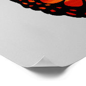 Poster voor atoompaddenstoel Cloud Butterfly Print (Hoek)