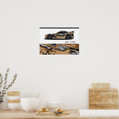 Poster voor automatisch racen (Keuken)