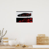 Poster voor automatisch racen (Keuken)