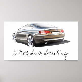 Poster voor automatische gegevens van C en M