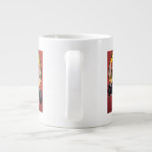 Poster voor automatische promotie van Peugeot Grote Koffiekop (Achterkant)