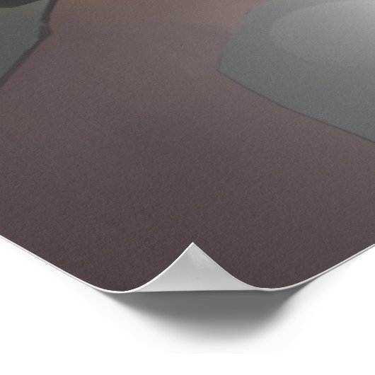 Poster voor autozonneschijn (Hoek)