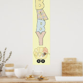 Poster voor baby shower-partij (Keuken)