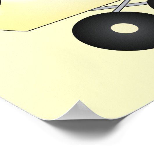 Poster voor baby shower-partij (Hoek)