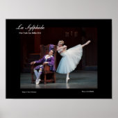 poster voor ballet LA SYLPHIDE (Voorkant)