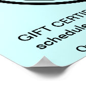 POSTER voor bedrijfsvoordeur (Hoek)