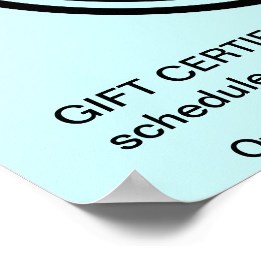 POSTER voor bedrijfsvoordeur (Hoek)