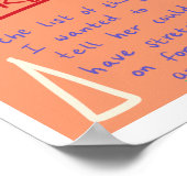 Poster voor beeldschermklaslokaal (Hoek)