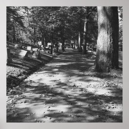 Poster voor begraafplaats (Voorkant)