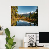 Poster voor bergen (Thuiskantoor)