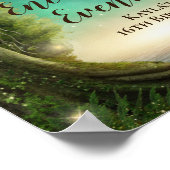 Poster voor betoverende avond (Hoek)