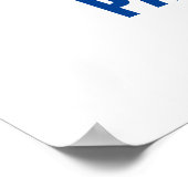 POSTER VOOR BEWERKEN EN DECORATEREN (Hoek)