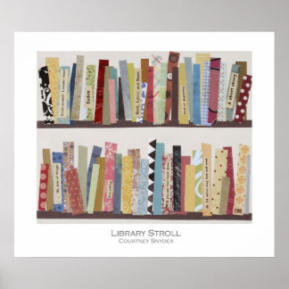 Poster voor bibliotheekrol