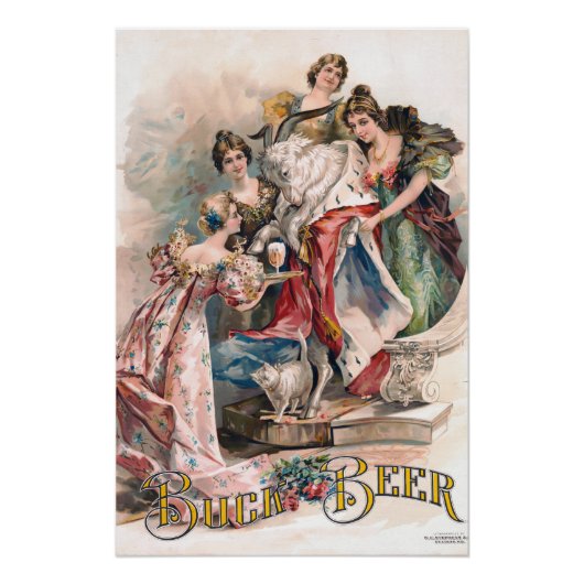  Poster voor bierreclame (Voorkant)