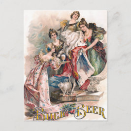 Poster voor bierreclame Briefkaart
