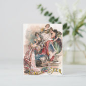  Poster voor bierreclame Briefkaart (Staand voorkant)