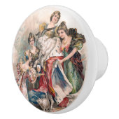  Poster voor bierreclame Keramische Knop (Rechts)