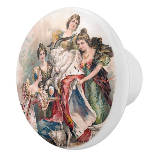 Poster voor bierreclame Keramische Knop (Rechts)