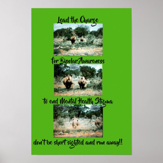 poster voor bipolair bewustzijn (Voorkant)