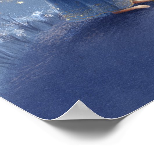 Poster voor bosdieren (Hoek)