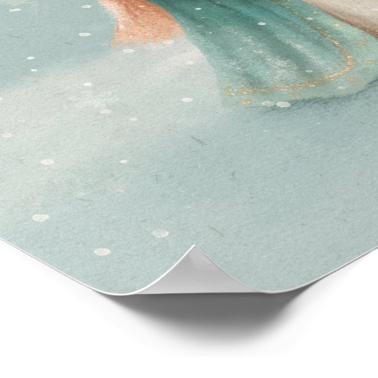 Poster voor  bosdieren (Hoek)