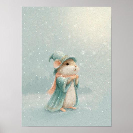 Poster voor  bosdieren (Voorkant)