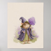 Poster voor bosdieren (Voorkant)