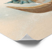 Poster voor  bosdieren (Hoek)