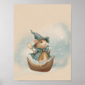 Poster voor  bosdieren (Voorkant)