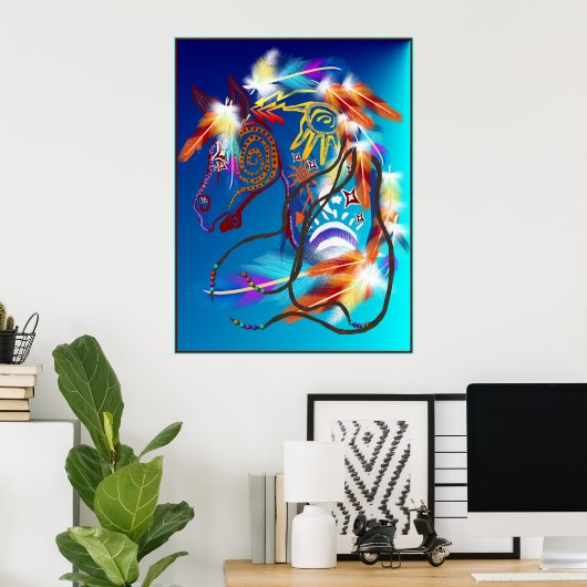 Poster voor Bright paarden (Thuiskantoor)