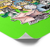Poster voor Brown Bag Games Character (Hoek)