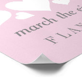 Poster voor bruiloft Guestbook - KIES UW KLEUR 20x (Hoek)