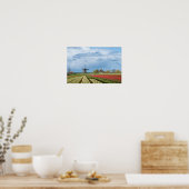 Poster voor buisjes en tulpen (Keuken)