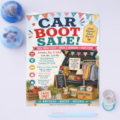 Poster voor Car Boot Sale Flyer (Enkel)