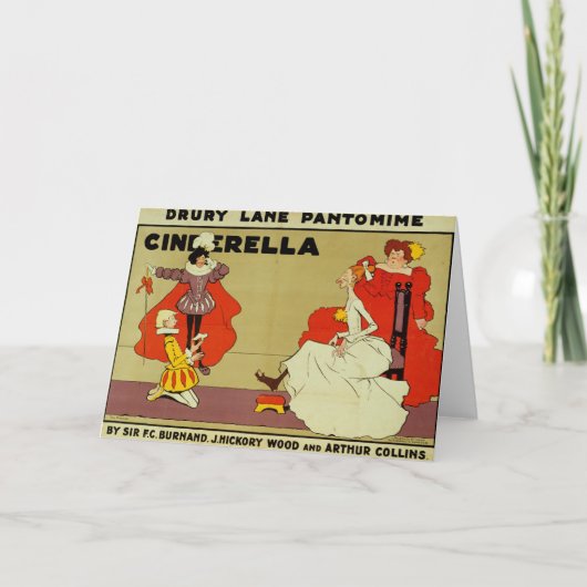 Poster voor 'Cinderella Kaart (Voorkant)