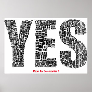 Poster voor compromis