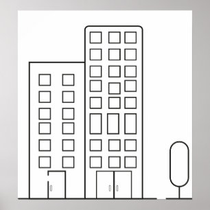 Poster voor contouren maken