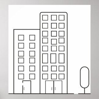 Poster voor contouren maken